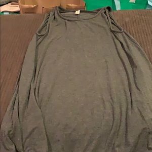 Gray tank top sundress